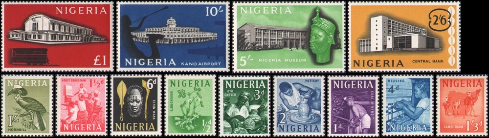 Nigeria #101-113 MH