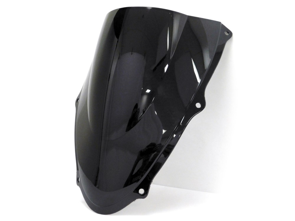 ABS Black Double Bubble Windscreen Windshield for 1998-2003 Suzuki TL1000R