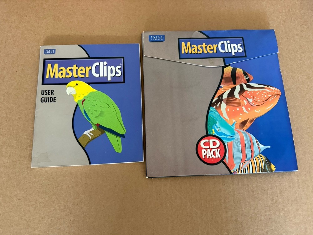 Master Clips User/Design Guide & 20 CDs 303k Collection