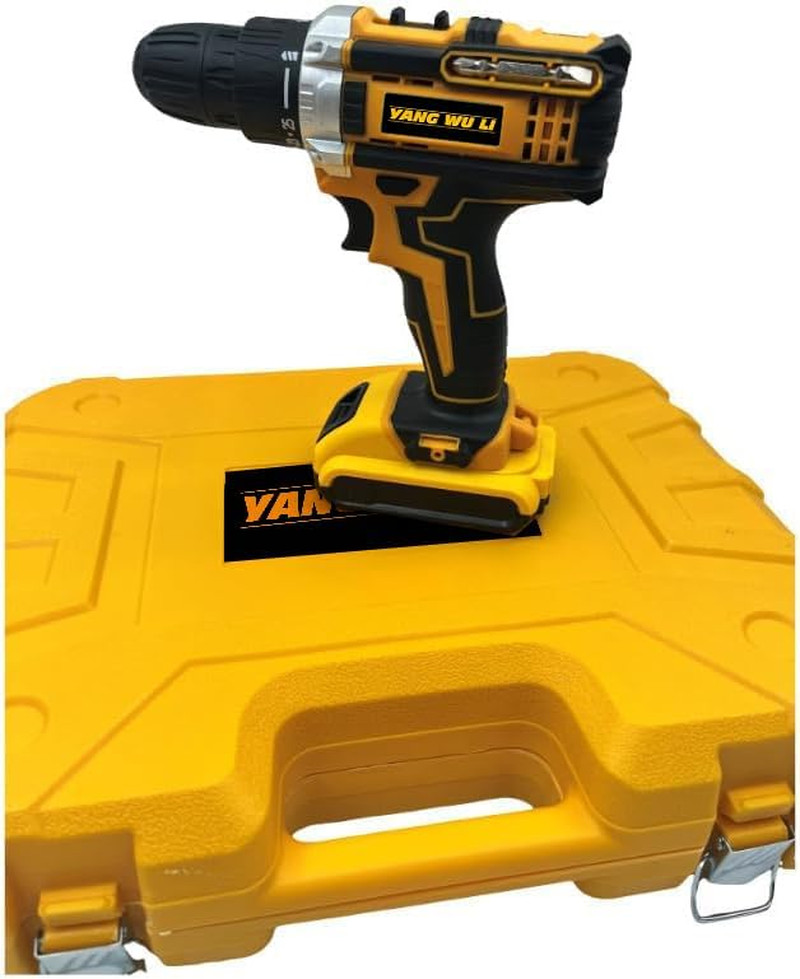 Tool Set - Tool Kit with Cordless Drill, 118 Piece Tool Box with Drill, Suitable