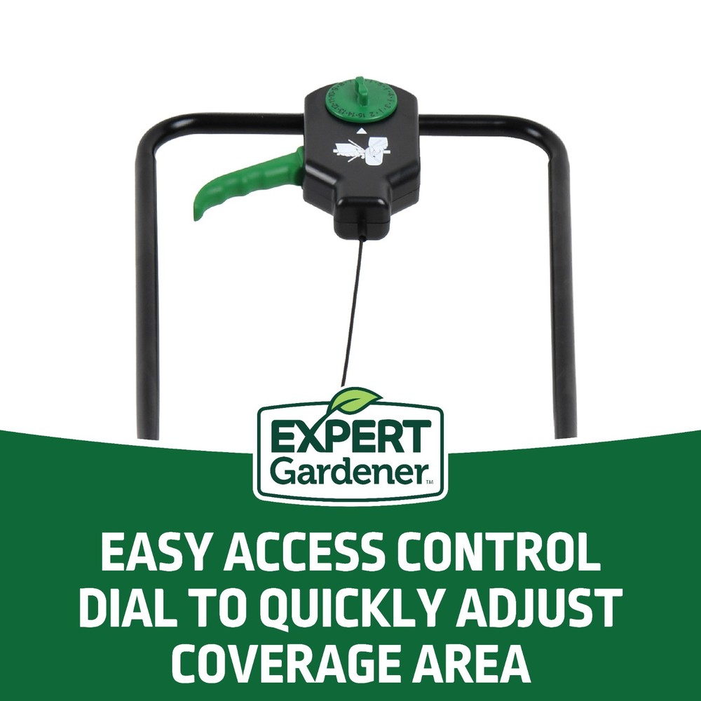 Expert Gardener 66 lb Push Broadcast Spreader 15000 sq ft Coverage