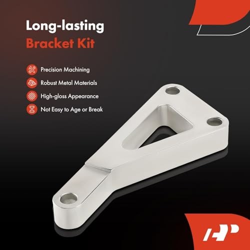 Alternator Adjustable Bracket Kit Compatible with Chevy SBC 350 Small Block