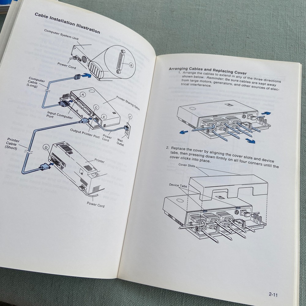 IBM Book Laser Printer Technical Reference 2380 2381 Users Guide Manual 1st Ed.