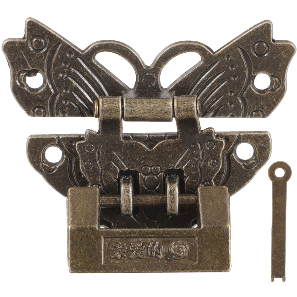 Combination Lock for Locker Antique Tool Box Vintage Padlock