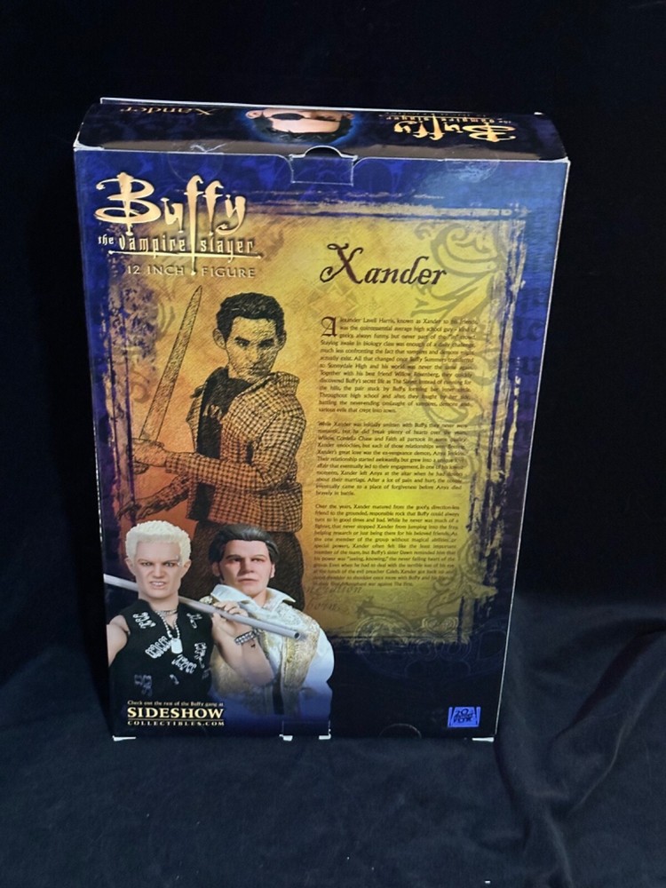 Buffy the Vampire Slayer Sideshow Xander 12-inch figure OPEN BOX
