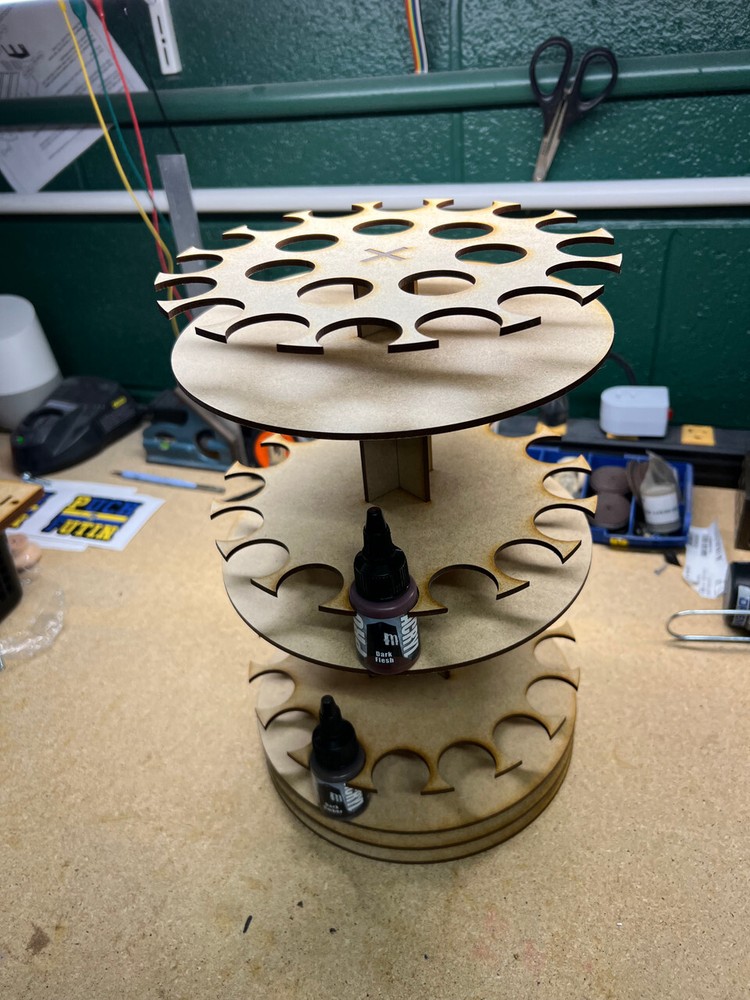 Rotating Paint Rack - For 22ml Pro Acryl Paints