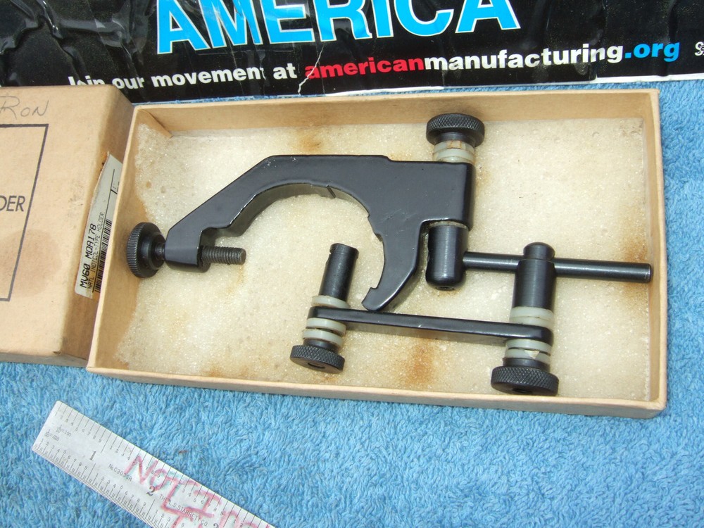 UNIVERSAL INDICATOR HOLDER INDICOL TYPE USED CLEAN TOOL MACHINIST TOOLMAKER