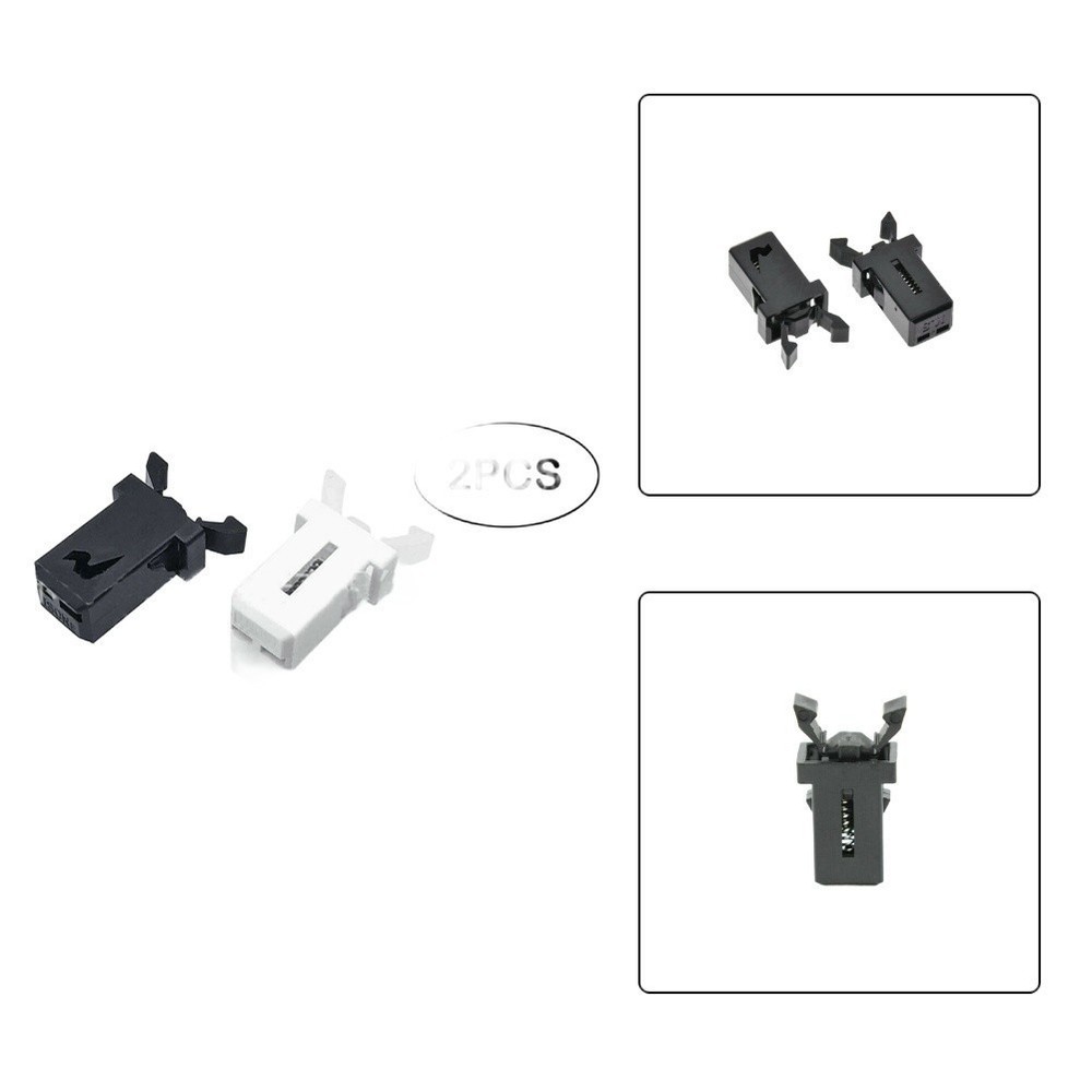 2X Replacement Car Sunglasses Holder Overhead Console Latch for Home Use