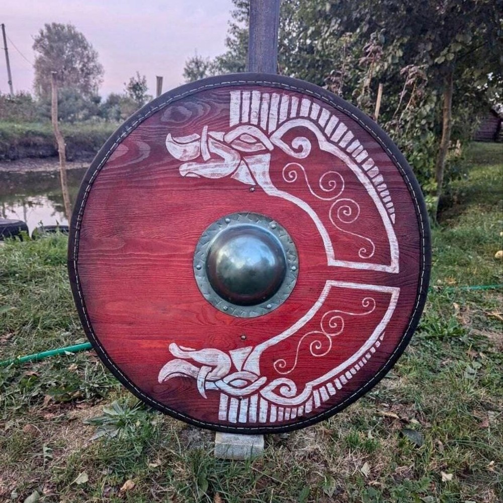 Viking Boar Battle Shield Viking Armor Shield Medieval Shield Custom Shield