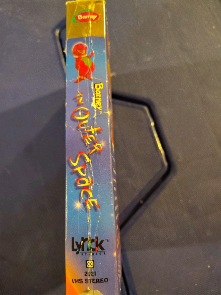 Barney in Outer Space VHS Video Tape 1998