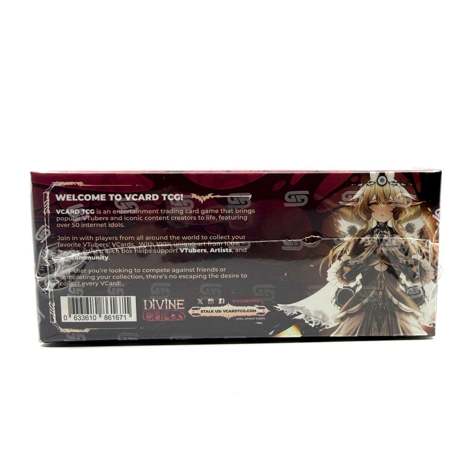 VCard Set 3: Divine Chaos First Edition Booster Box NEW SEALED