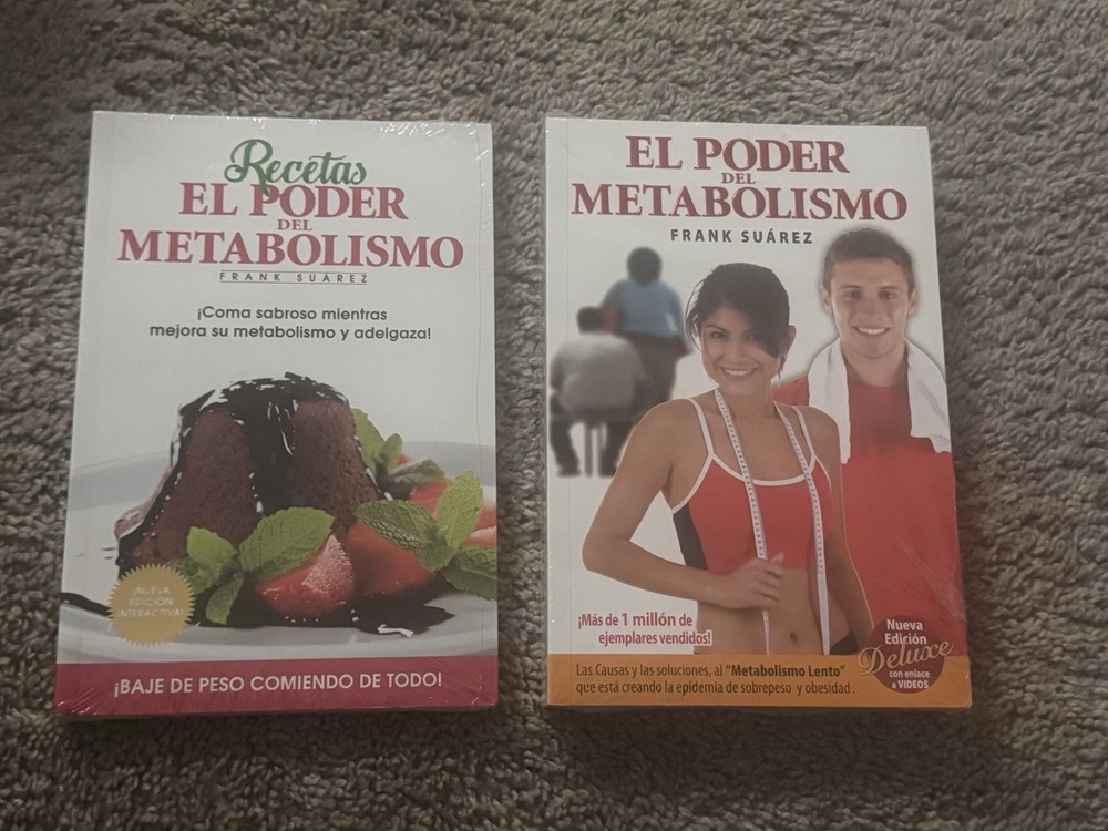 NEW Spanish Book: El poder Del Metabolismo