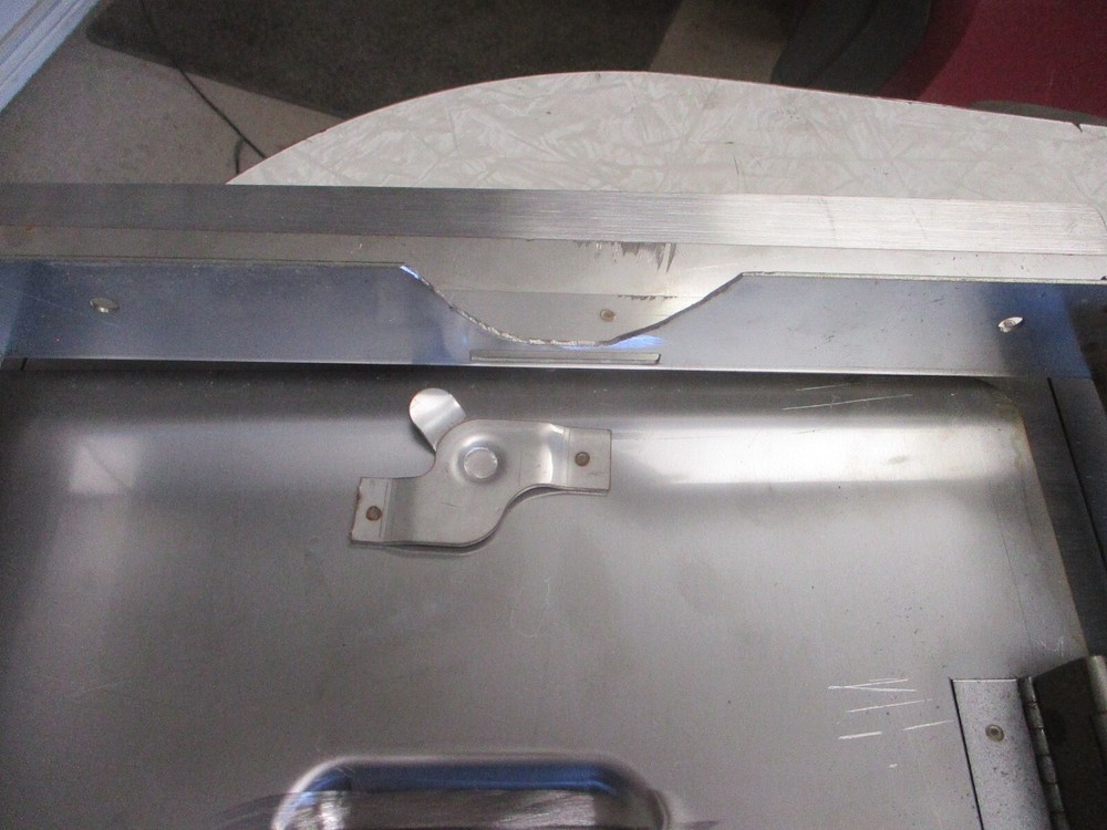 (3) WB DOORS GP-LV-103 12" x 12" Access Door Panel Stainless *Missing Key* USED