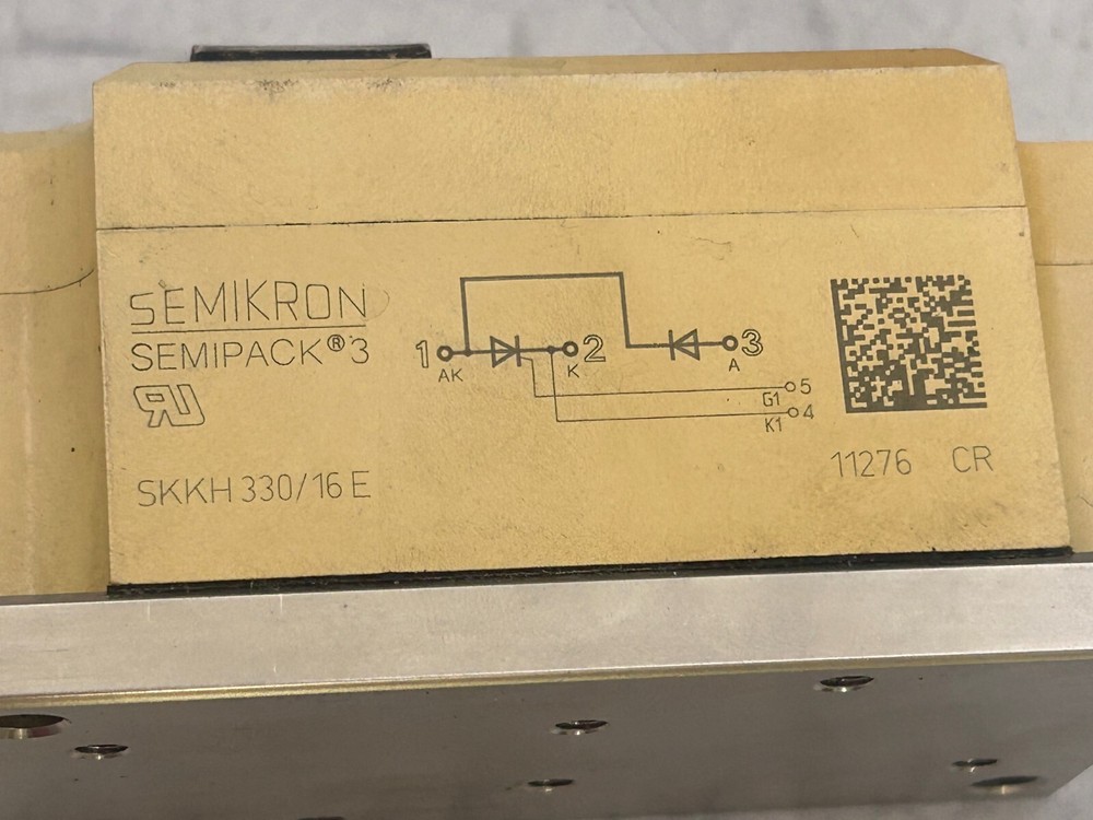 SEMIKRON SEMIPACK®3 SKKH 330/16E Pre Owned