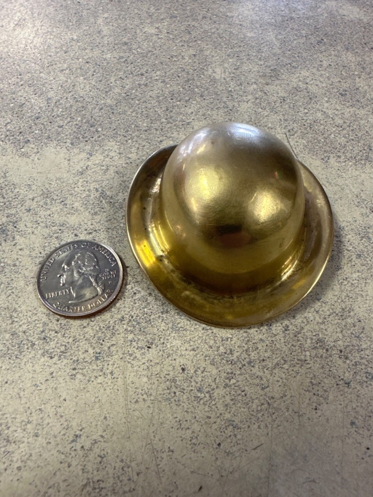 Brass Derby Hat Bottle Opener Excellent Condition!