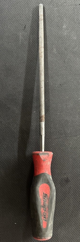 Snap-On SGHF614B Round File Red Instinct Screwdriver Type Handle