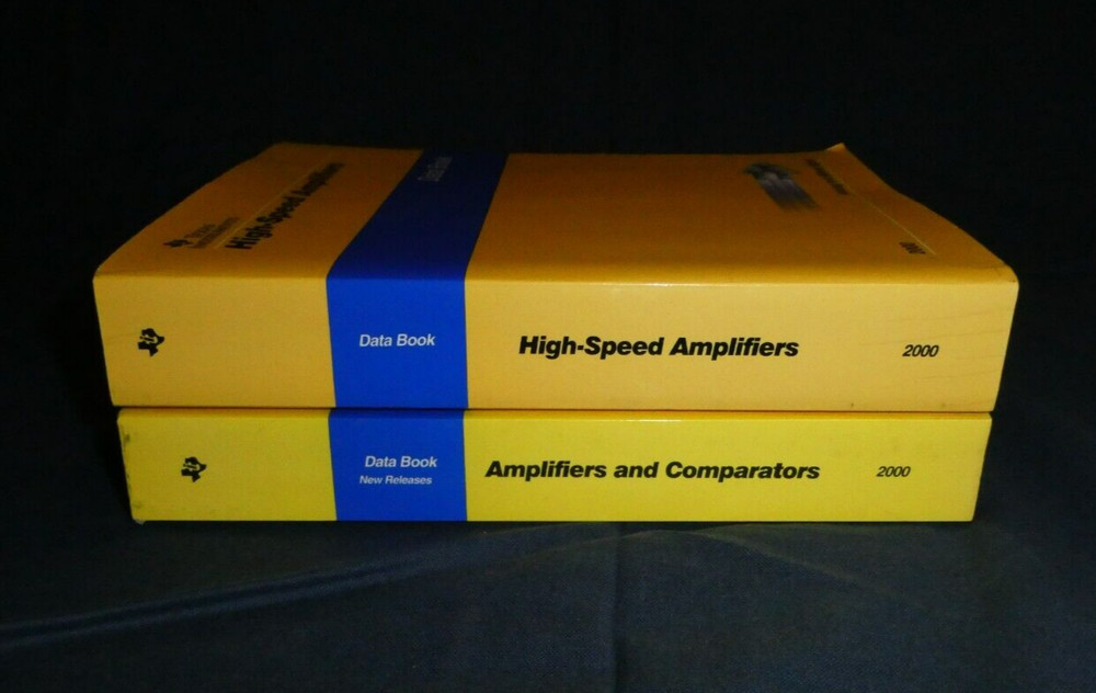 Texas Instrument High Speed Amplifiers and Amplifiers & Comparators Data Books