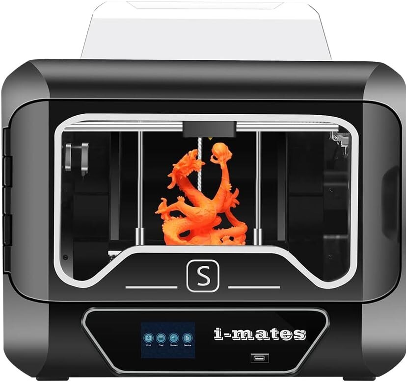R QIDI TECHNOLOGY i Mates 3D Printer,All Metal Frame and Fully Closed Structure
