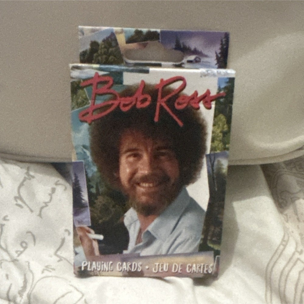 Bob Ross Playing Cards Art Theme Card Deck