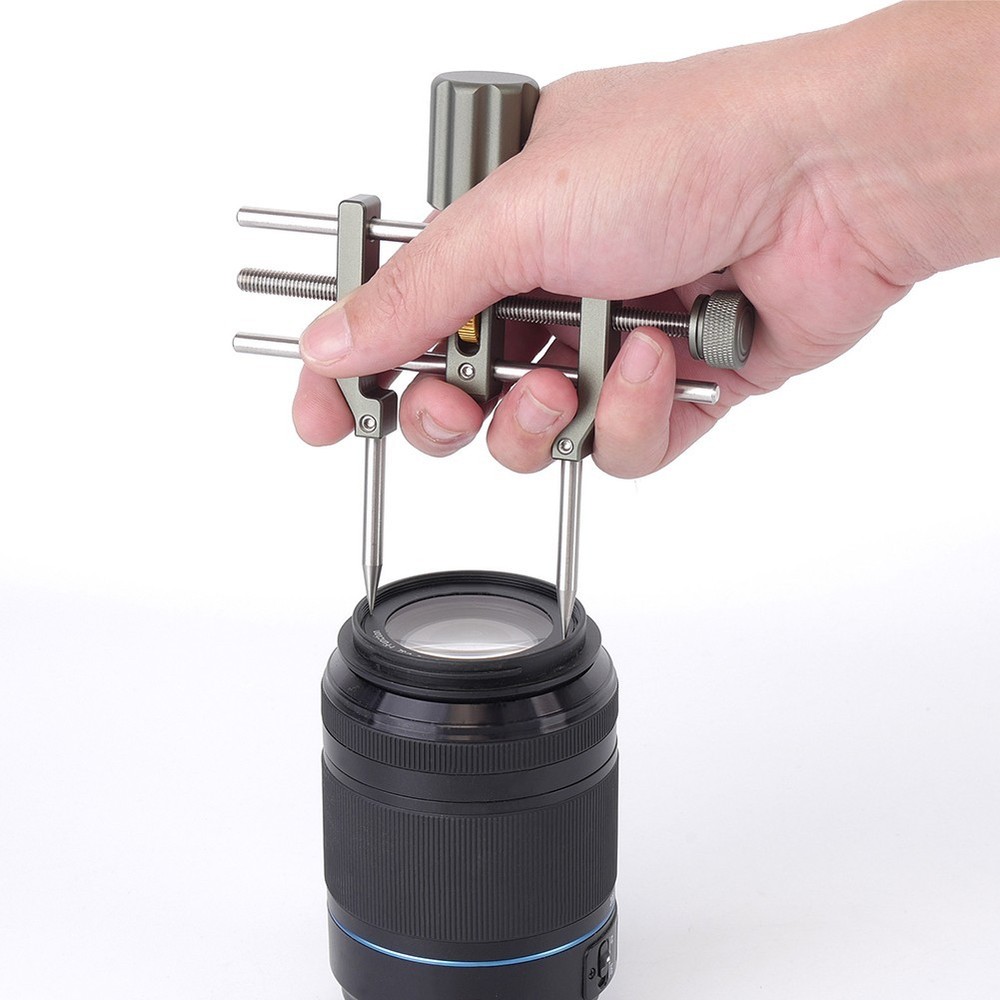 Adjustable Camera Lens Repair Tools Lightweight Stainless Steel for Efficient