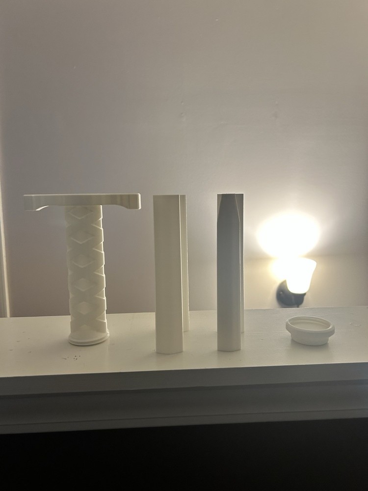 Collapsible 3D Printed Sword