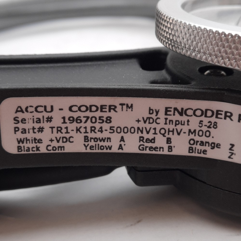 Accu-Coder TR1-K1R4-5000NV1QHV-M00 Linear Encoder, 5000CPR, 5-28VDC, 2m Cable