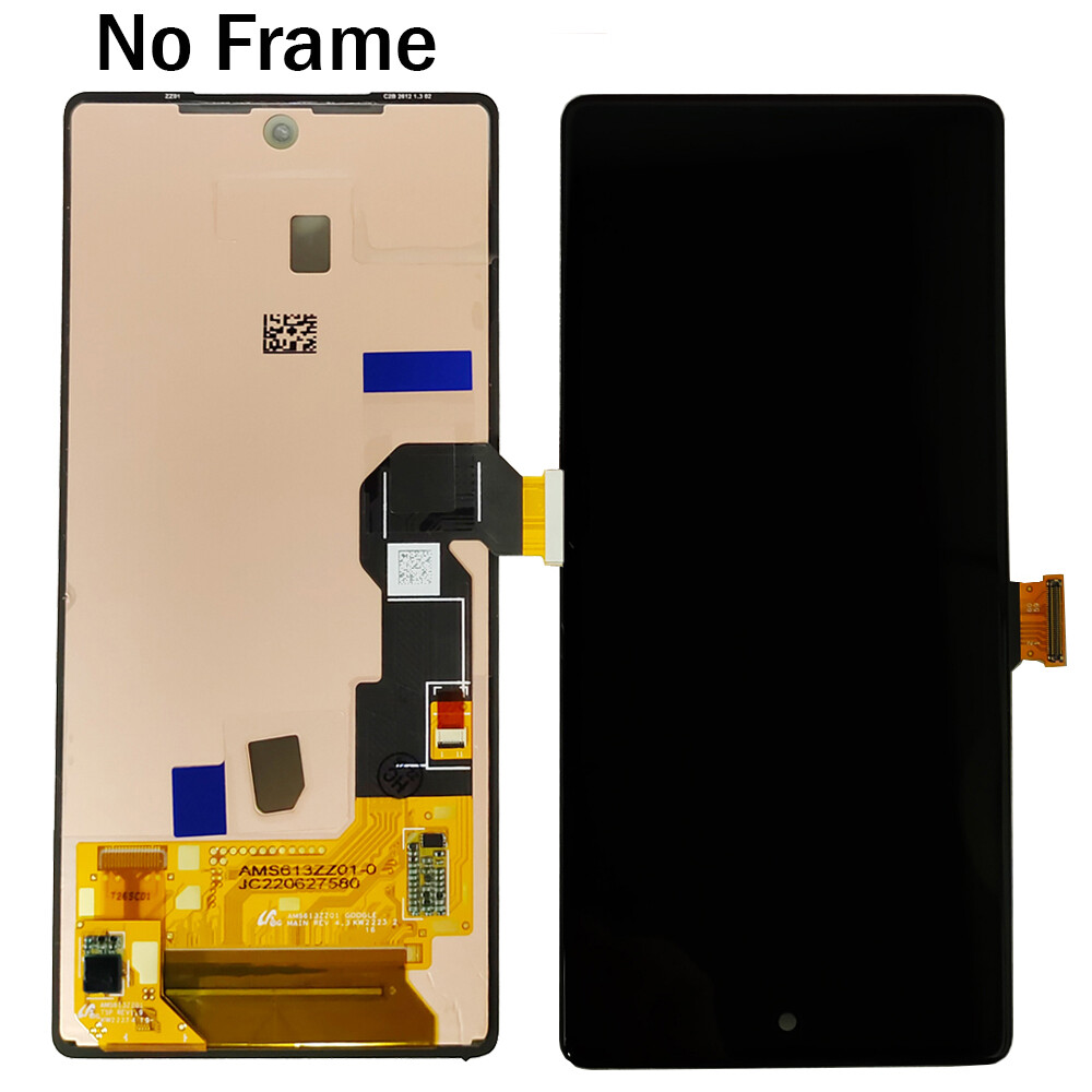 Replace For Google Pixel 6A 6 Pro OLED LCD Display Touch Screen Digitizer ±Frame
