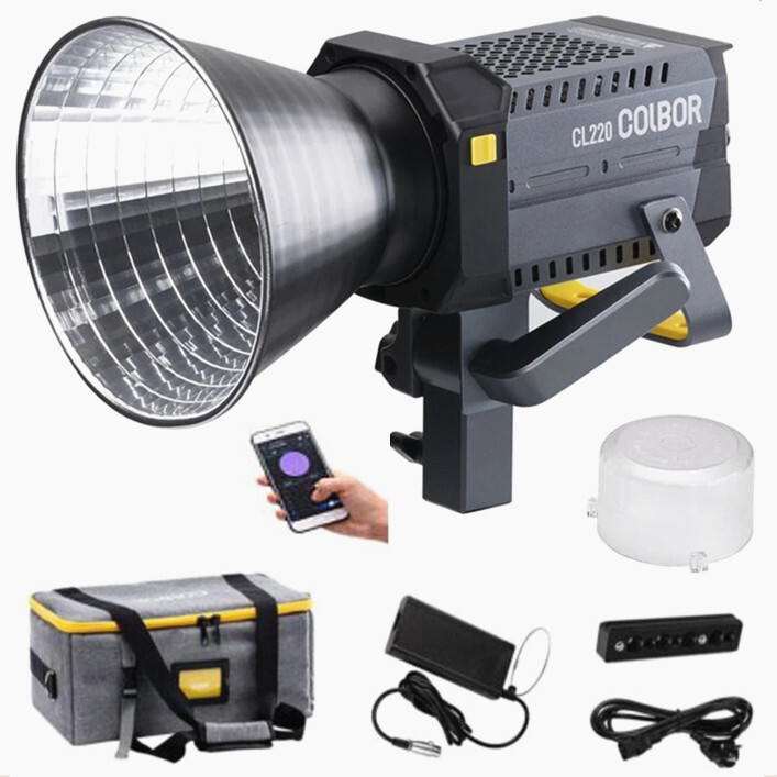 COLBOR CL220 Led Video COB Light 2700K-6500K Continuous lighting APP Control