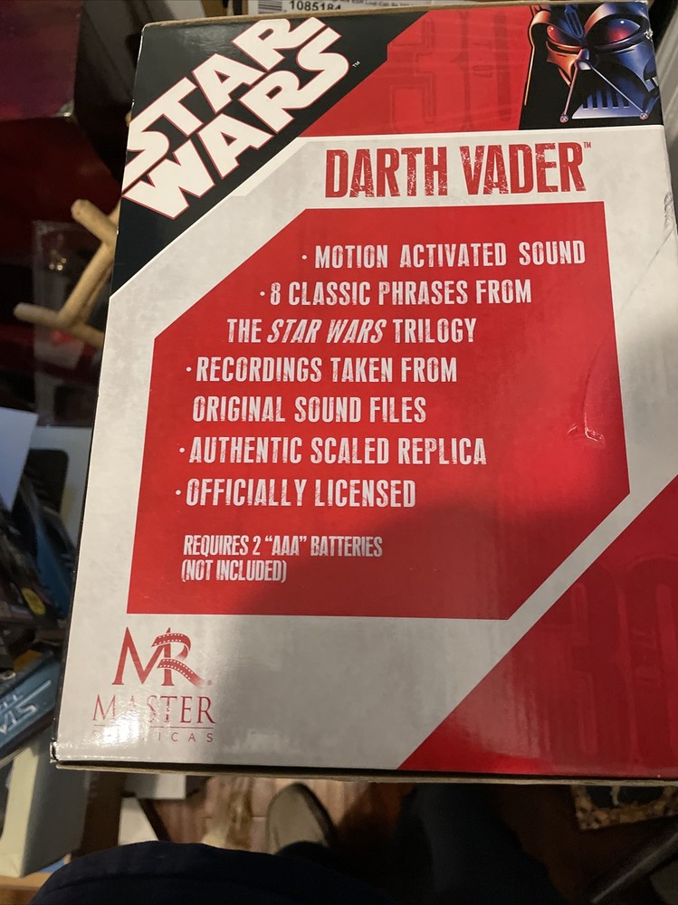 Star Wars Darth Vader scale replica helmet with electronics 2007 master replicas