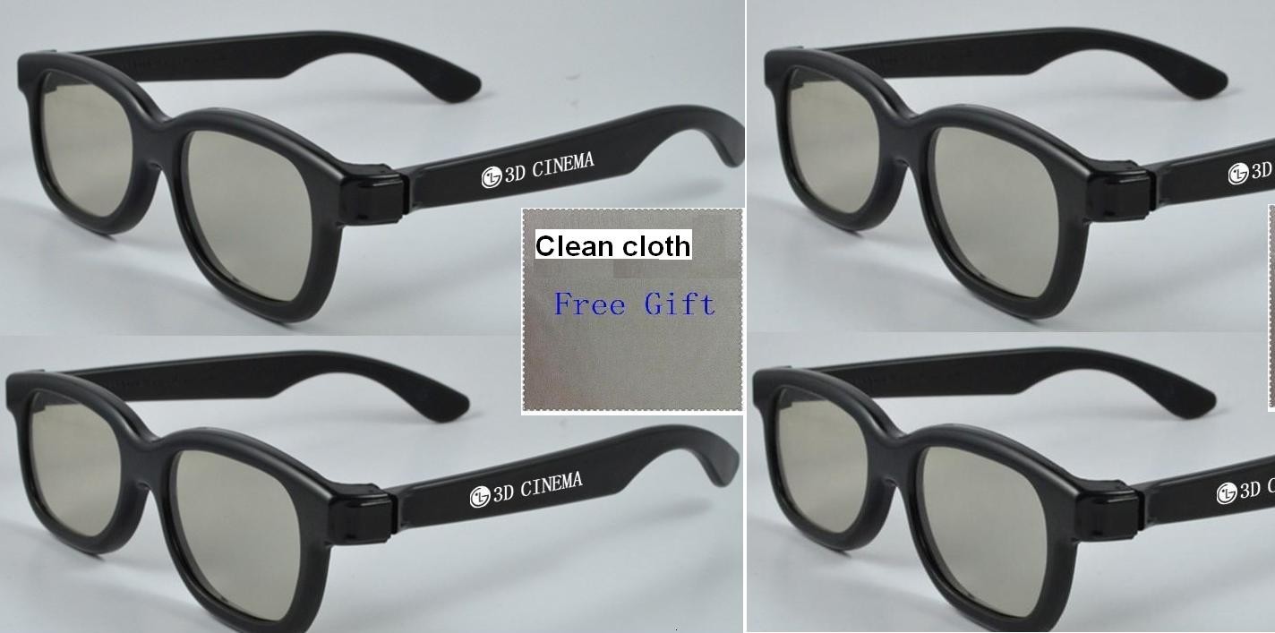 4 Pairs 3D glass fit for LG 3D TV 47LM4600 55LM4600 42LM3700 47LM4700 55LM4700