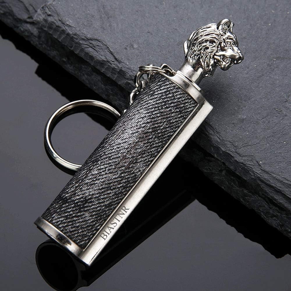 Permanent Match Keychain Lighter, Flint Matchstick Fire Starter Lighter,...