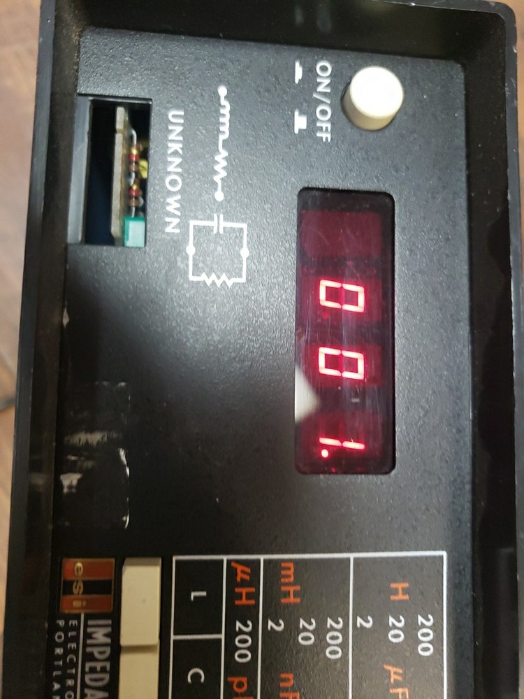 ESI ELECTRO SCIENTIFIC IMPEDANCE METER 252