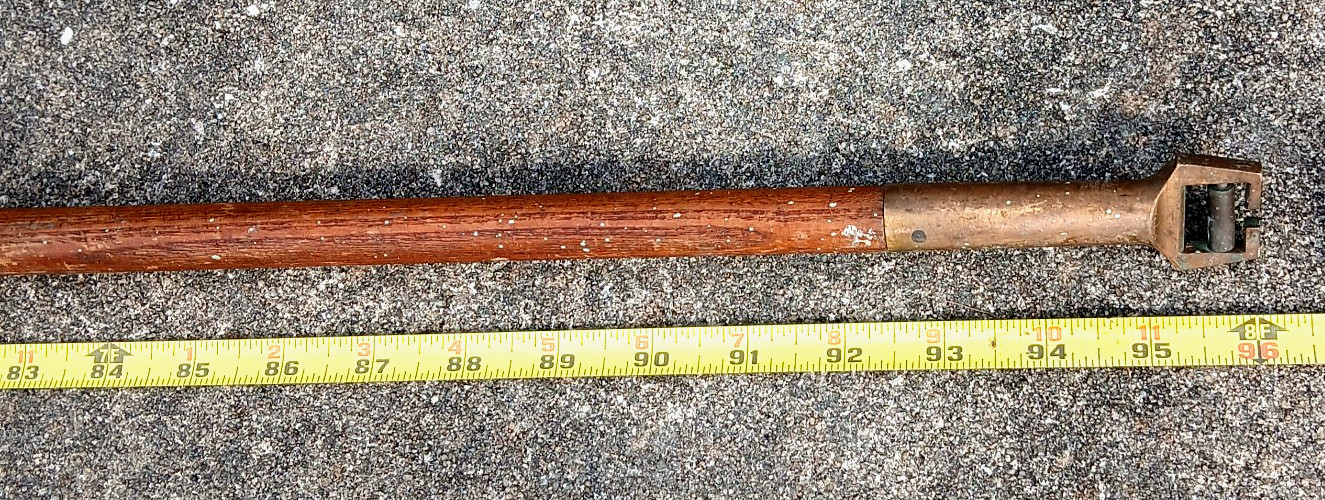 1920's U.S. Customs Federal Enforcement Cargo Roller Probe Tool Prohibition era