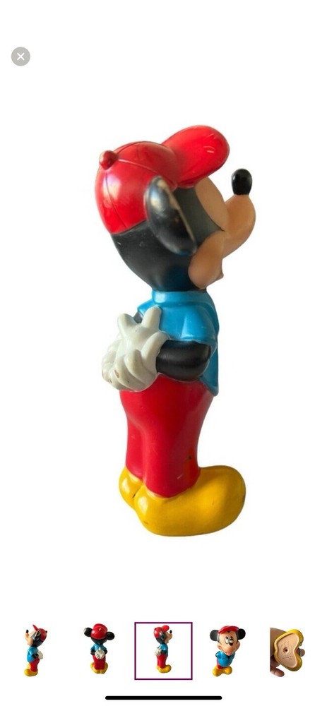 Vintage hard plastic Mickey Mouse Toy