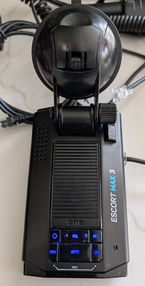 ESCORT MAX 3 Laser Radar Detector Bluetooth Gps Auto Learning