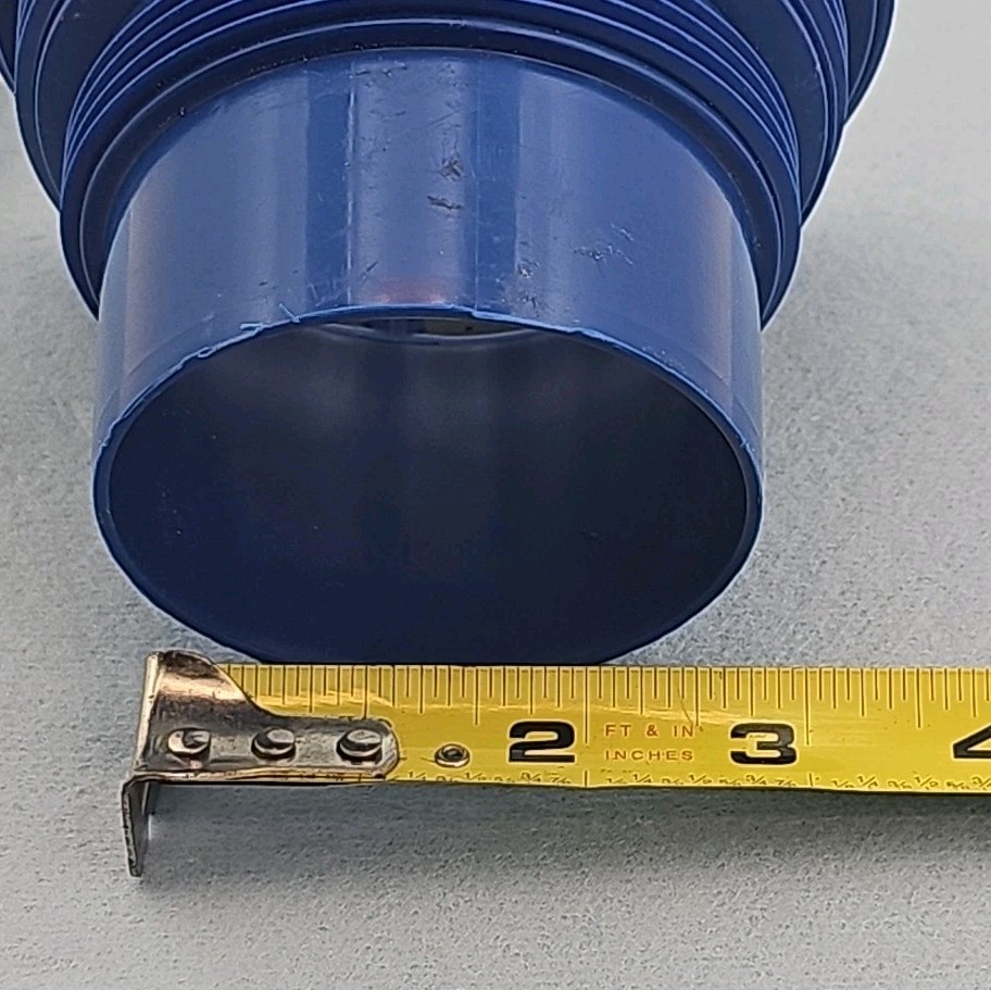 EZ Coupler 90° Sewer Fitting, Clear