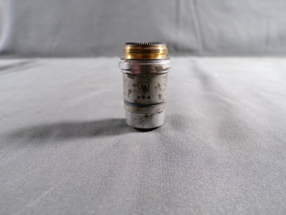 AO 20X/.50 DARK PHASE PLAN ACHRO MICROSCOPE OBJECTIVE
