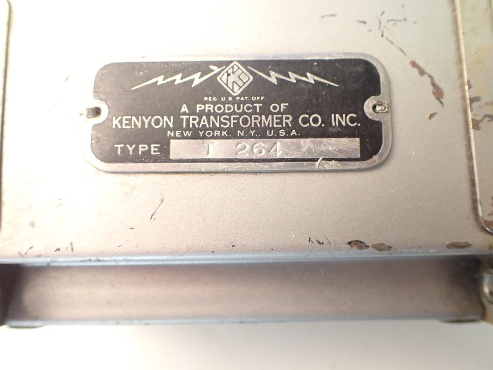 Vintage Kenyon T-264 Input Audio Transformer
