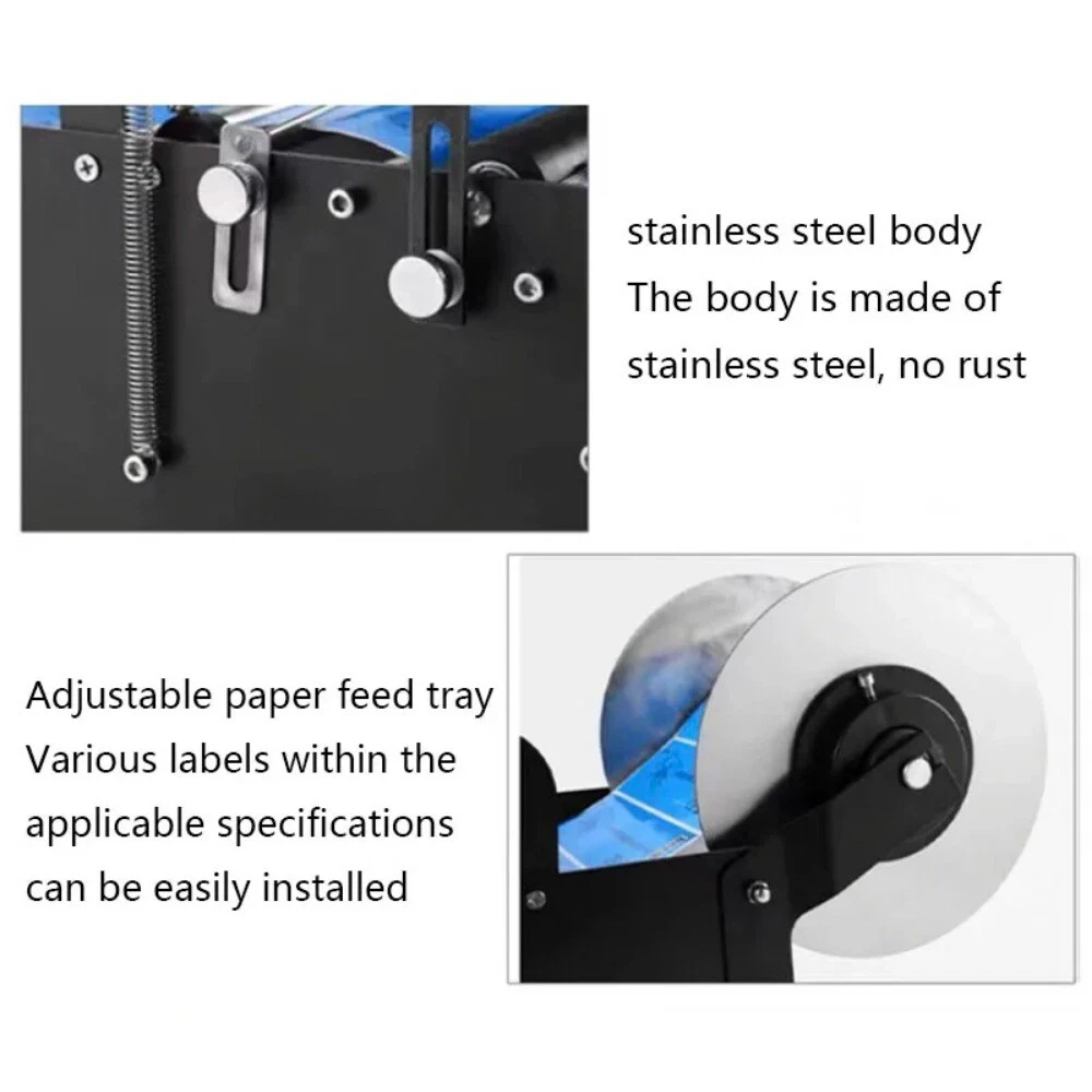 Small Hand Widening Round Bottle Labeling Machine Round Can Labeling Machine