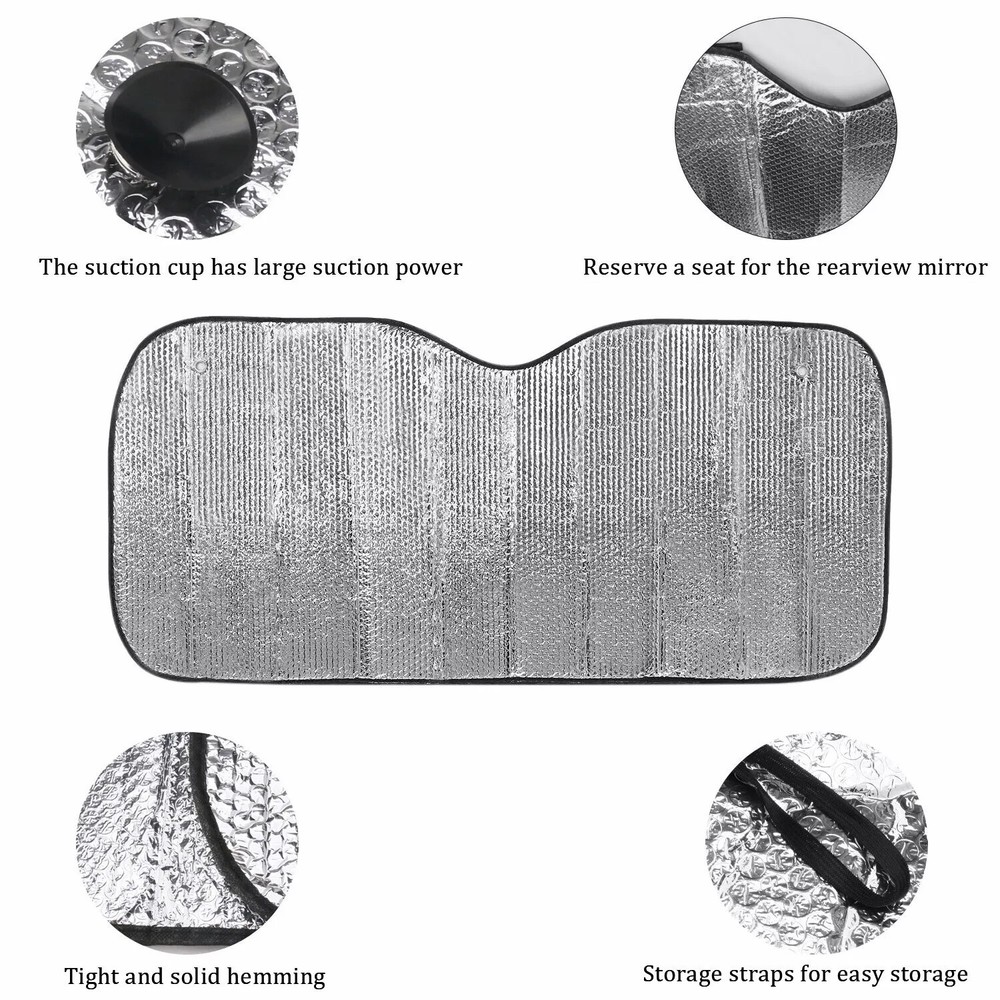 Foldable Car Windshield Front Window Sun Shade Cover Visor UV Block Protector