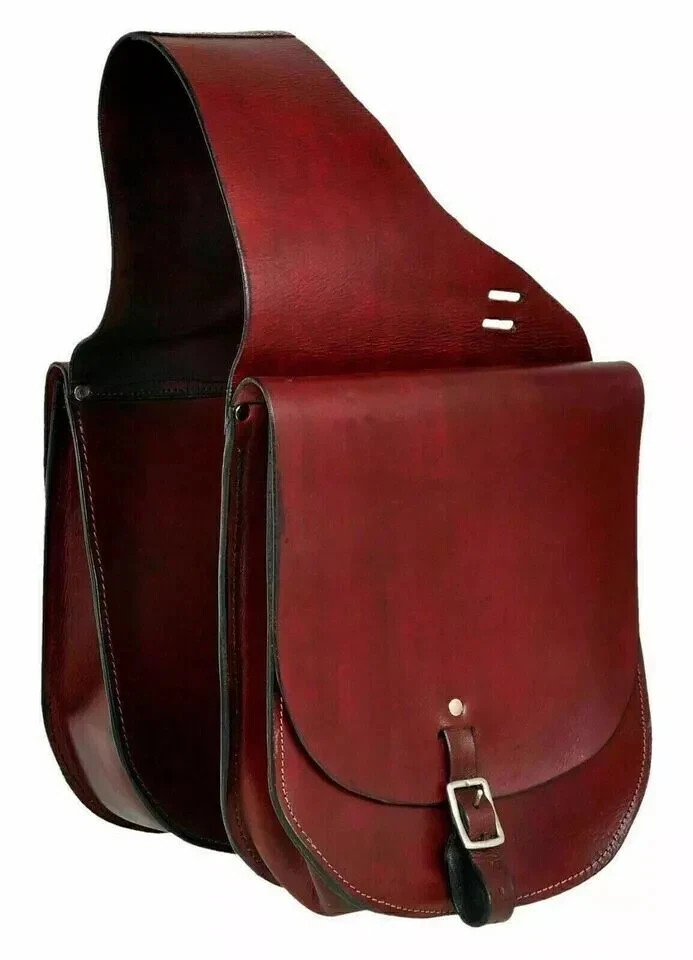 Premium Leather Horse Saddle Bag