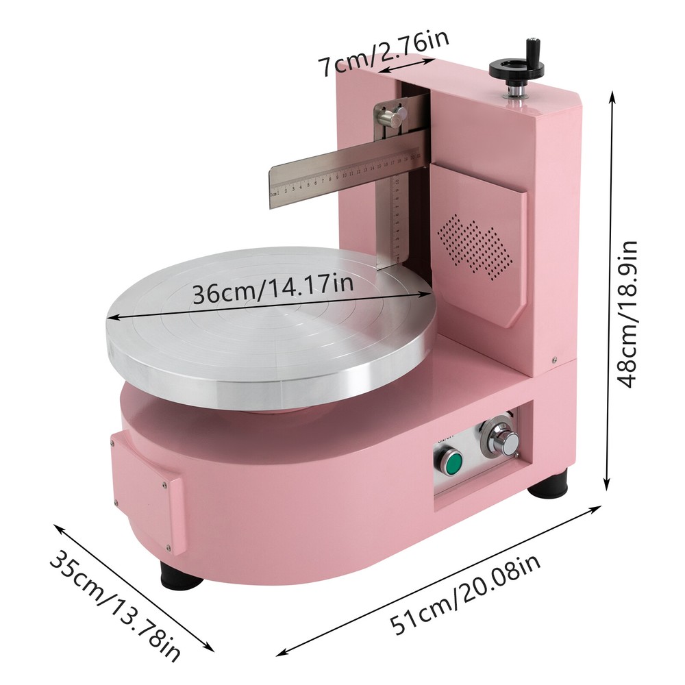 Cake Decorating Coating Machine Cream Spreading Edge Smoothing Coating Machine