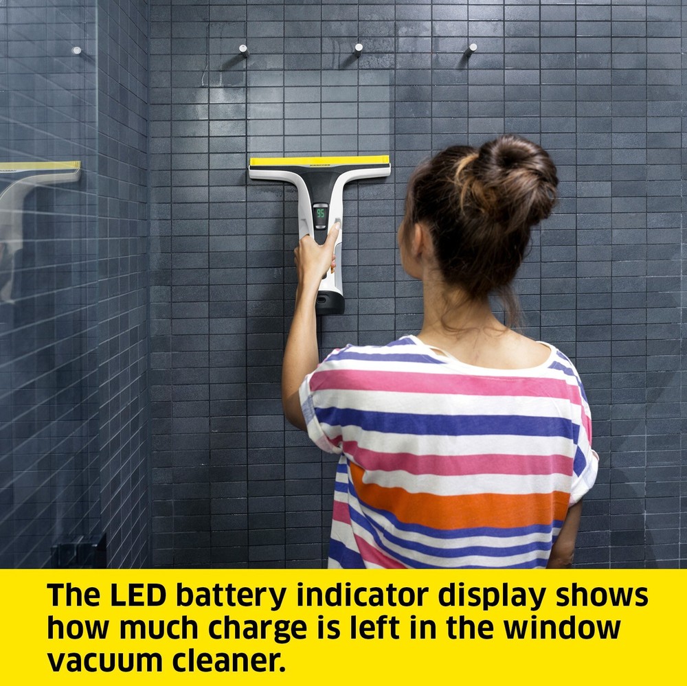 Kärcher WV 6 Plus, Window Vacuum Squeegee - 100 Min Runtime - NEW