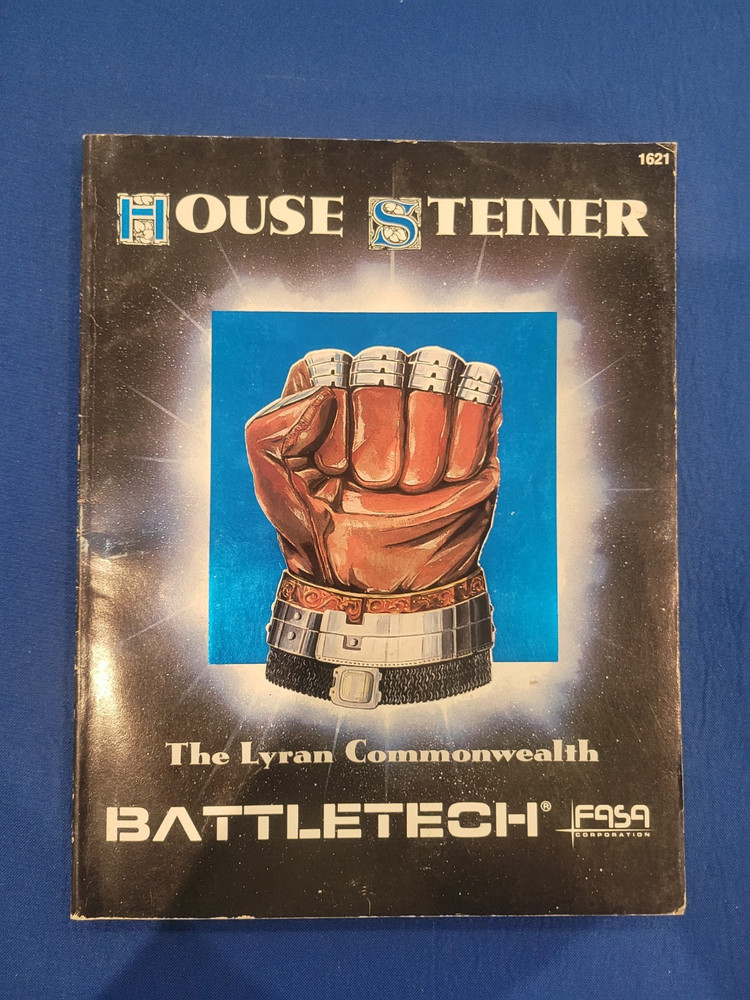 House Steiner The Lyran Commonwealth with Map - Battletech 1621