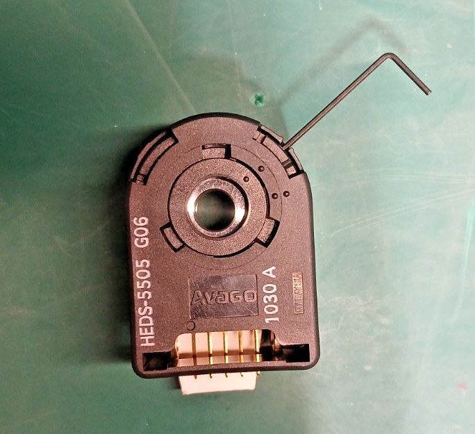 HEDS-5500#G06 AVGO OPTICAL ENCODER --5 PCS-- FREE SHIPING