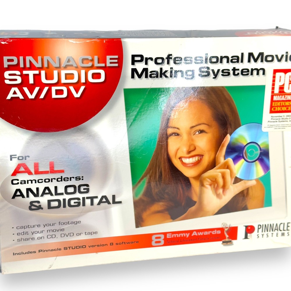 Pinnacle Studio AV/DV Professional Movie Making System