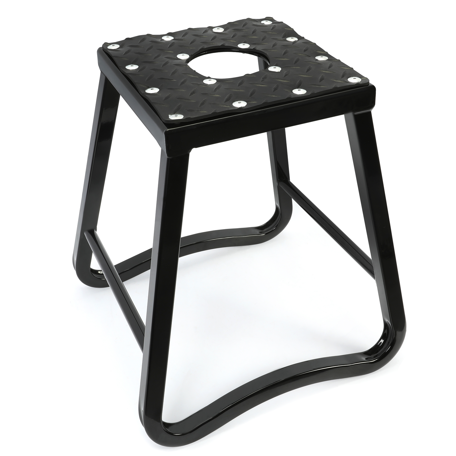 Motorcycle Motocross Dirt Bike Panel Stand 880 LBS Removable Black