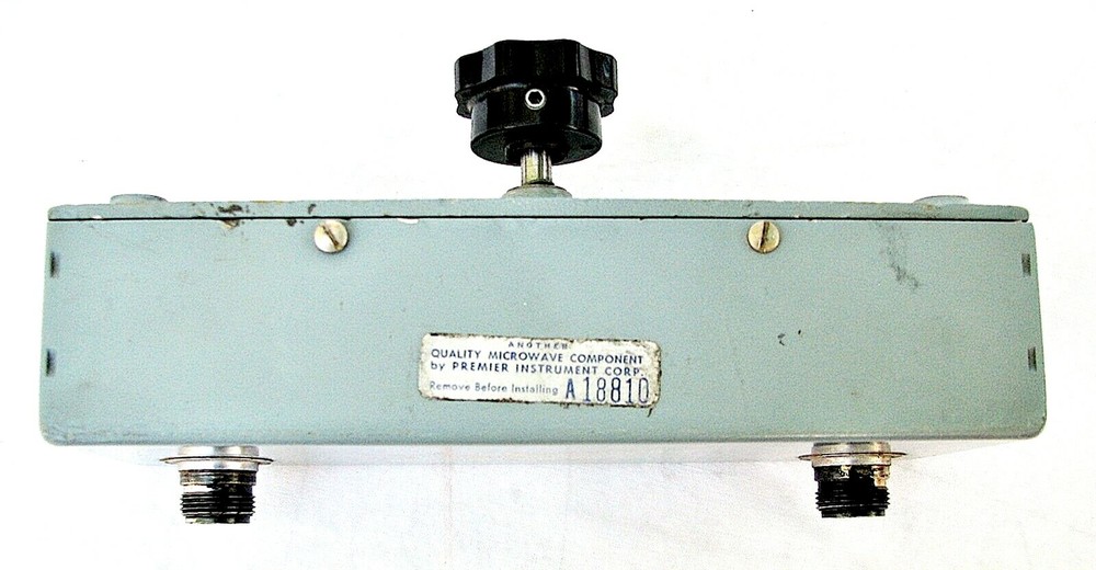 Premier Instruments Attenuator Bendix Radio Variable C163-A-01 Microwave  Compon