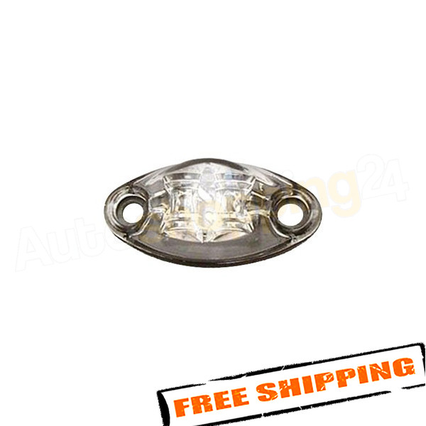 Valterra DG52504VP Red/Clear 2 Wire Surface Mount Marker Light