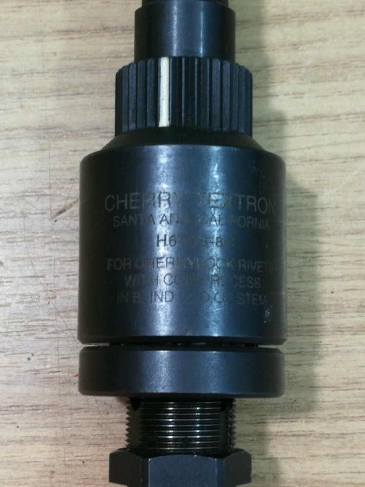 Cherry Aerospace Textron 3/16" Cherrylock Pulling Head GBP H640B-8C B*